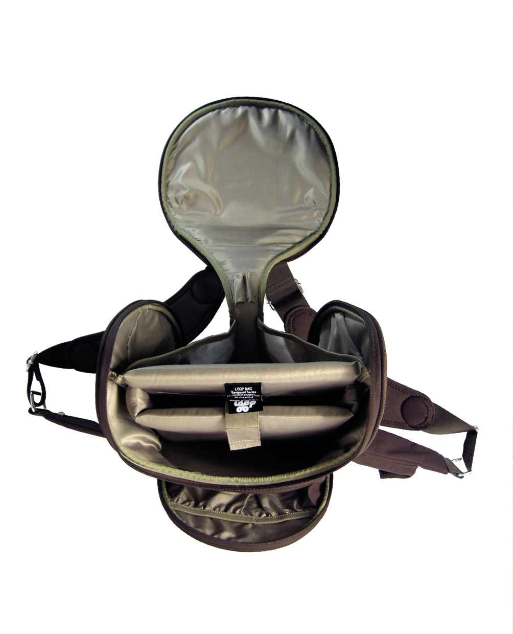 loopbag backpack ouvert