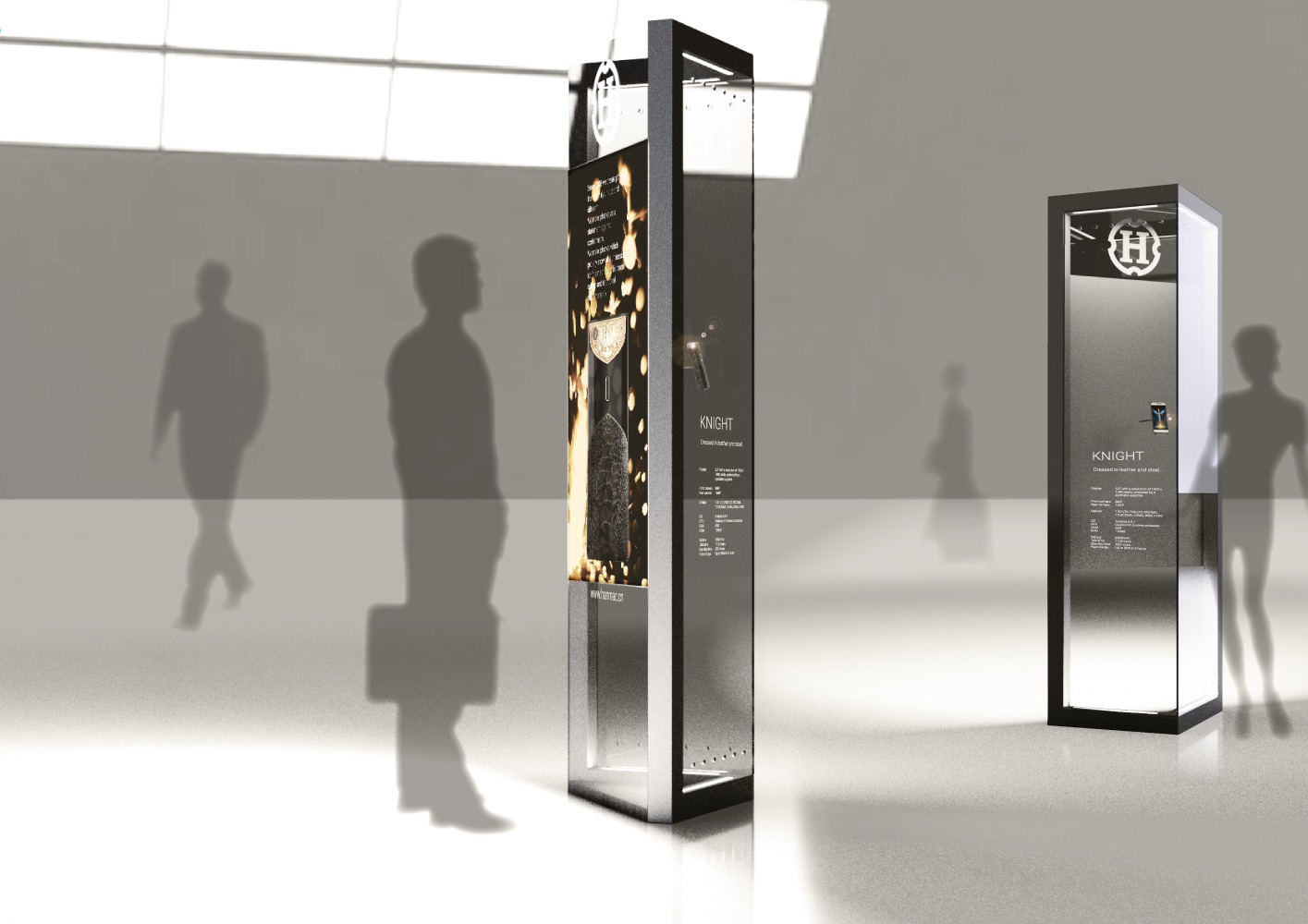 présentoir interactif in situ